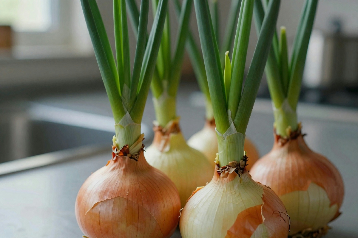 Puoi mangiare le cipolle germogliate? Gli esperti di sicurezza alimentare offrono le loro opinioni